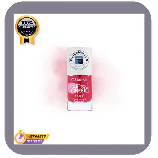 تینت لب گابرینی Gabrini مدل Rose pink (رز صورتی) - 6
