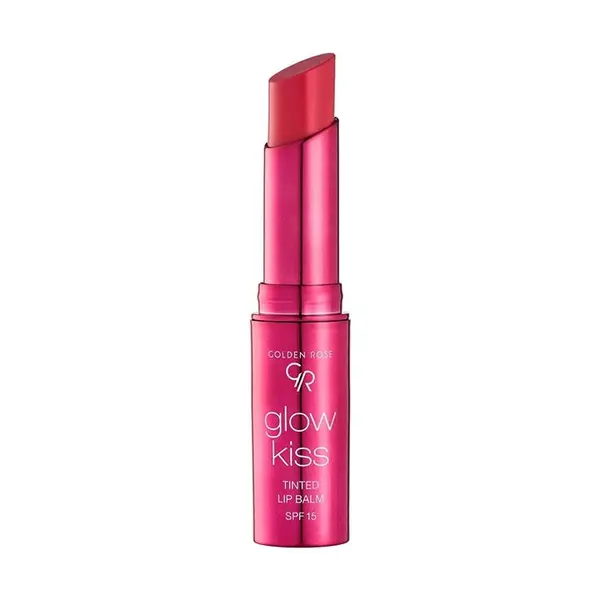 بالم لب تینت (رنگی) گلدن رز | Golden Rose مدل Glow Kiss رنگ Berry Pink 03 - 3