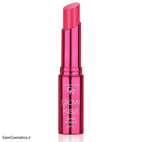 بالم لب تینت (رنگی) گلدن رز | Golden Rose مدل Glow Kiss رنگ Berry Pink 03