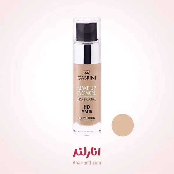 کرم پودر گابرینی مدل HD Matte شماره 101 حجم 30 میلی لیتر - 2