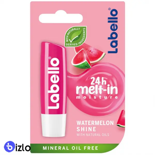 بالم لابلو طعم هندوانه Labello Watermelon Shine حجم 5.5 میلی لیتر