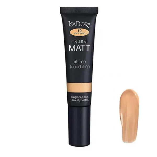 کرم پودر ایزادورا مدل Natural Matt oil free شماره 12 - 2