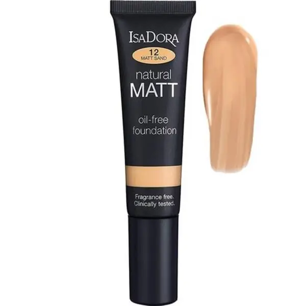 کرم پودر ایزادورا مدل Natural Matt oil free شماره 12 - 5
