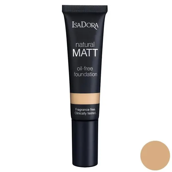 کرم پودر ایزادورا مدل Natural Matt oil free شماره 12 - 4