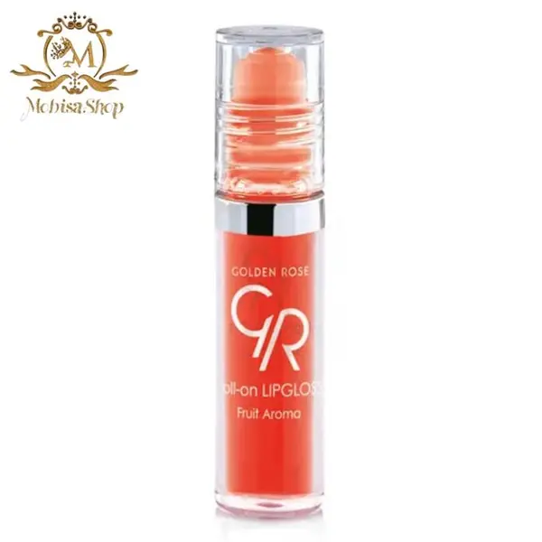 برق لب مایع براق آب‌رسان رول آن گلدن رز orange اورجینال - 3