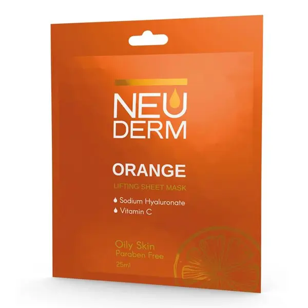 ماسک صورت نئودرم Orange حجم 25 میل - 3