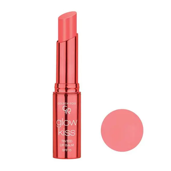 تینت لب استیکی spf 15 گلدن رز کد 04 - 2