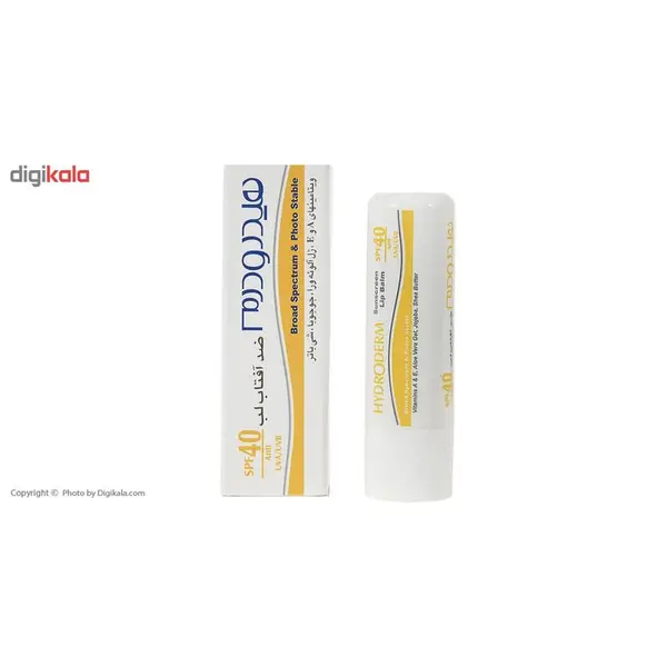 بالم ضد آفتاب لب  SPF40 وزن 4.5 گرم هیدرودرم - 4