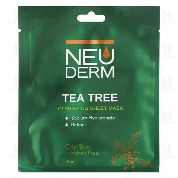 ماسک صورت نئودرم مدل Tea-Tree حجم 25 میلی لیتر - 6