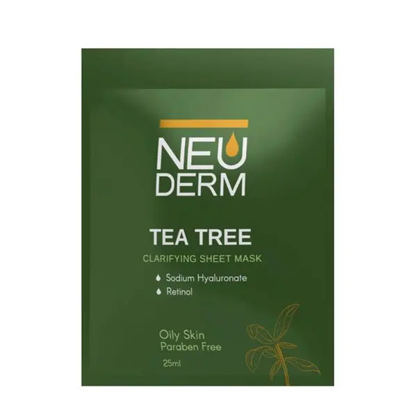ماسک صورت نئودرم مدل Tea-Tree حجم 25 میلی لیتر - 2