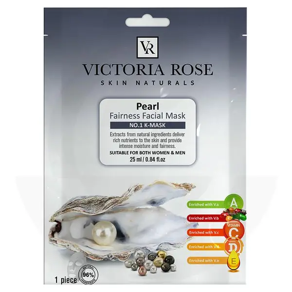 ماسک ورقه ای صورت عصاره صدف دریایی ویکتوریا رز  Victoria Rose - 5