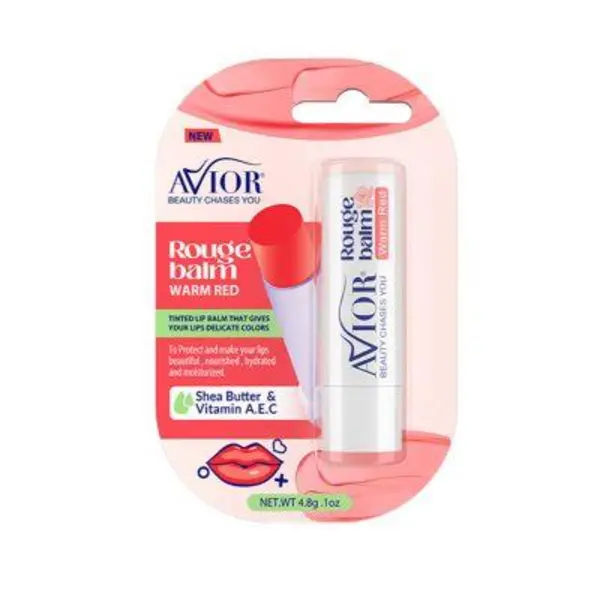 رژ بالم طبیعی اویور Warm Red اورجینال