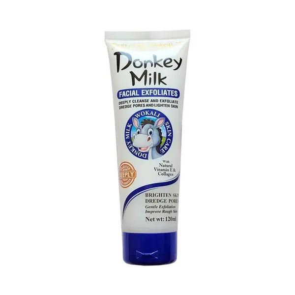 ژل اسکراب تیوپی شیر الاغ وکالی WOKALI - 3
