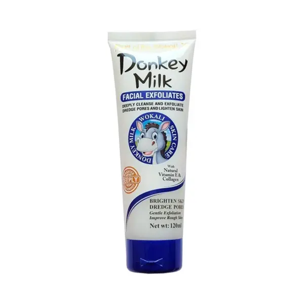 ژل اسکراب تیوپی شیر الاغ وکالی WOKALI - 4