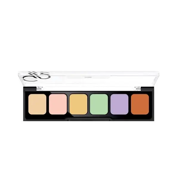 پالت کانسیلر گلدن رز مدل correct & conceal - 6