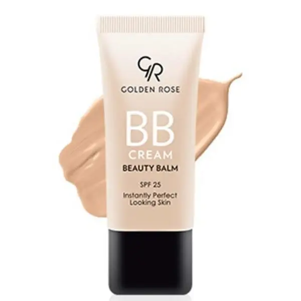 بی بی کرم تیوپی گلدن رز Golden Rose مدل Light 01 دارای SPF 25 حجم 30 میلی لیتر - 2