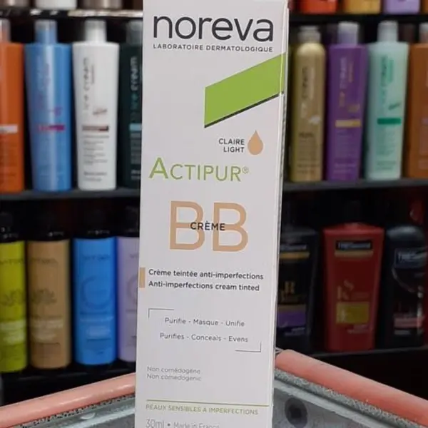 بی بی کرم ضد جوش رنگ روشن اکتی پور نوروا ا Noreva Actipur BB Cream - 6