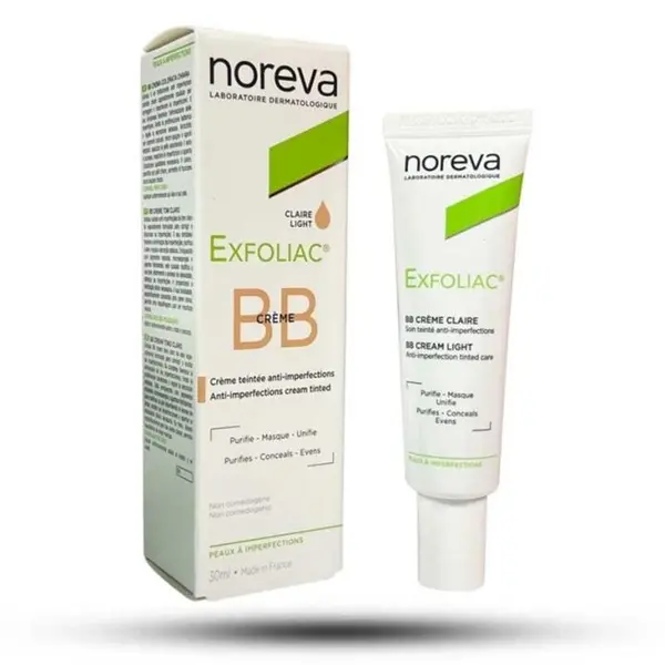 بی بی کرم ضد جوش رنگ روشن اکتی پور نوروا ا Noreva Actipur BB Cream - 5