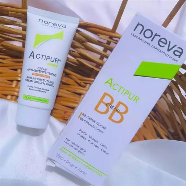 بی بی کرم ضد جوش رنگ روشن اکتی پور نوروا ا Noreva Actipur BB Cream - 4