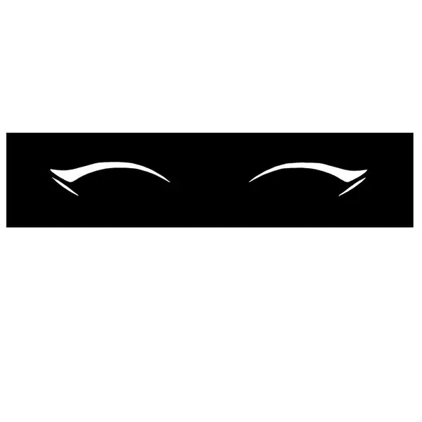 شابلون خط چشم مدل 03 - 2