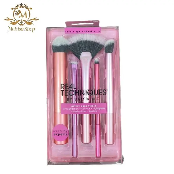 ست براش 5 تکه ریل تکنیک مدل Real Techniques Set de Brochas Artist Essentials ا Real Techniques Set de Brochas Artist Essentials - 3