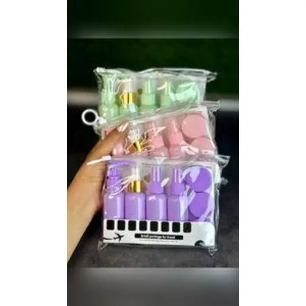 محفظه نگهداری کرم مدل مسافرتی بسته 8 عددی - 3