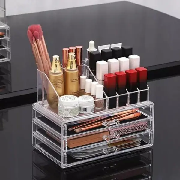 استند نظم دهنده لوازم آرایش Beauty Box جنس اکریلیک نشکن - 5