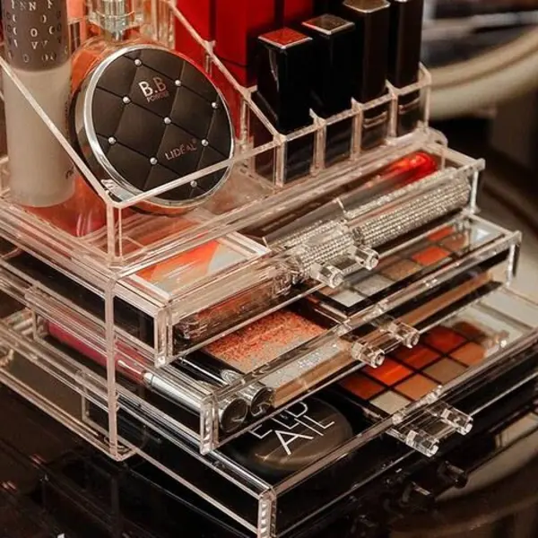 استند نظم دهنده لوازم آرایش Beauty Box جنس اکریلیک نشکن - 4