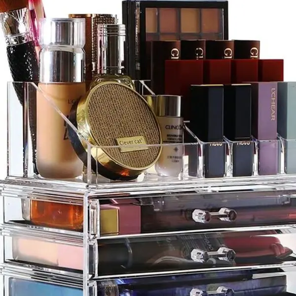 استند نظم دهنده لوازم آرایش Beauty Box جنس اکریلیک نشکن - 3