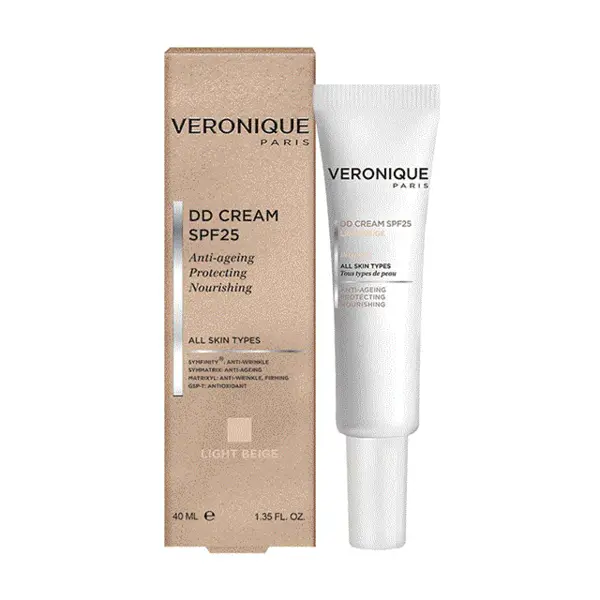 دی دی کرم لایت بژ ورونیک DD Cream VERONIQUE SPF25 حجم 40 میل