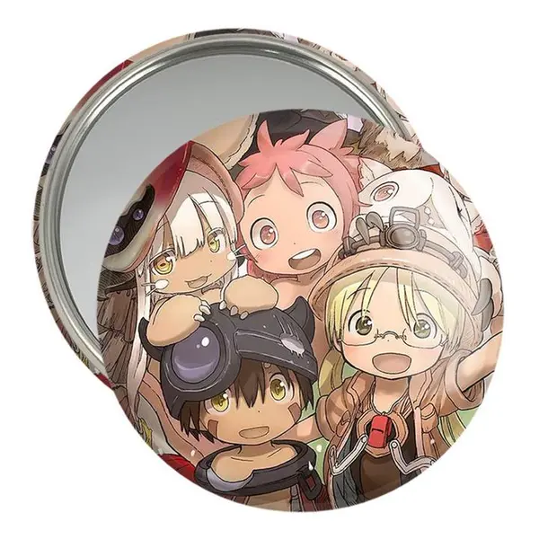 آینه جیبی خندالو مدل ساخته شده در پزتگاه انیمه ساخته شده در پرتگاه Made in Abyss  کد 22124 - 2