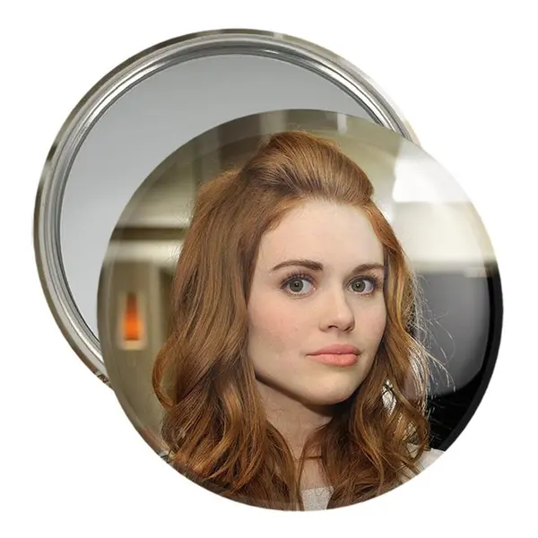 آینه جیبی خندالو مدل لیدیا سریال تین ولف Teen Wolf کد 28458 - 2