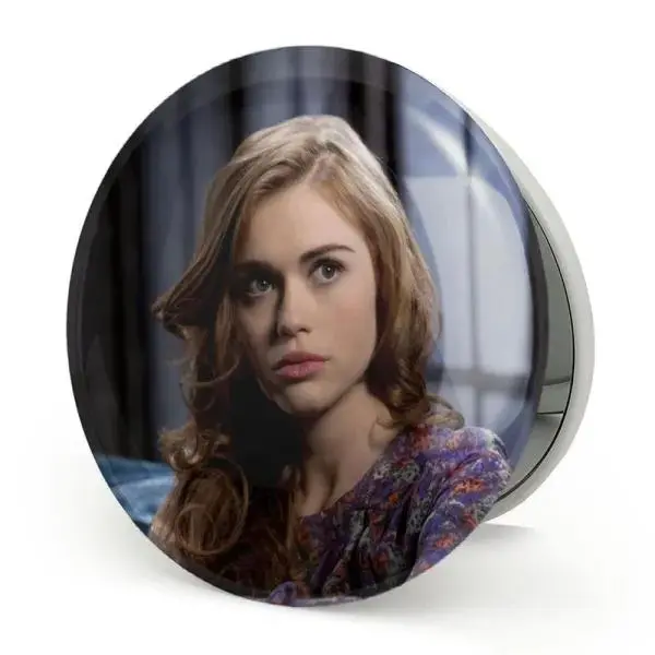 آینه جیبی خندالو مدل لیدیا سریال تین ولف Teen Wolf کد 28458 - 4