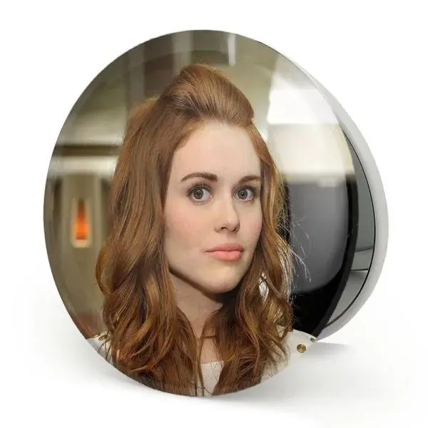 آینه جیبی خندالو مدل لیدیا سریال تین ولف Teen Wolf کد 28458 - 3