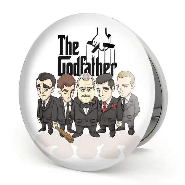 آینه جیبی خندالو مدل پدرخوانده The Godfather  کد 10156