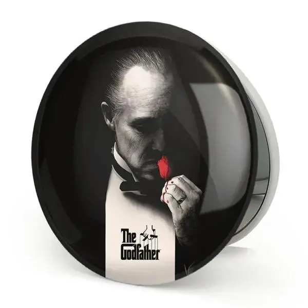 آینه جیبی خندالو مدل پدرخوانده The Godfather  کد 10156 - 3