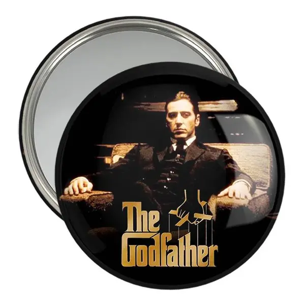 آینه جیبی خندالو مدل پدرخوانده The Godfather  کد 10156 - 2