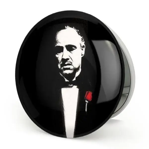 آینه جیبی خندالو مدل پدرخوانده The Godfather  کد 10156 - 4