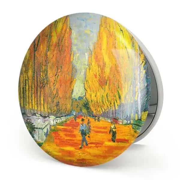 آینه جیبی خندالو مدل ونسان ونگوگ (Van Gogh) کد 36825 - 6