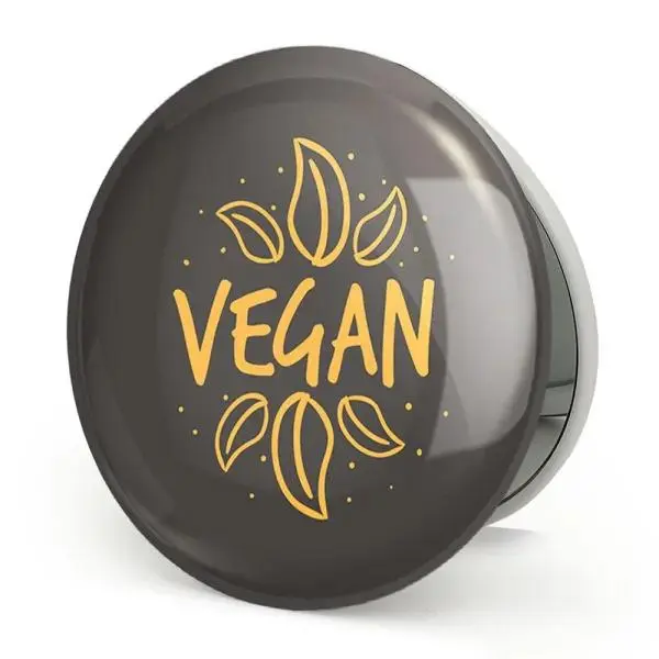 آینه جیبی خندالو مدل وگن Vegan کد 31123 - 4
