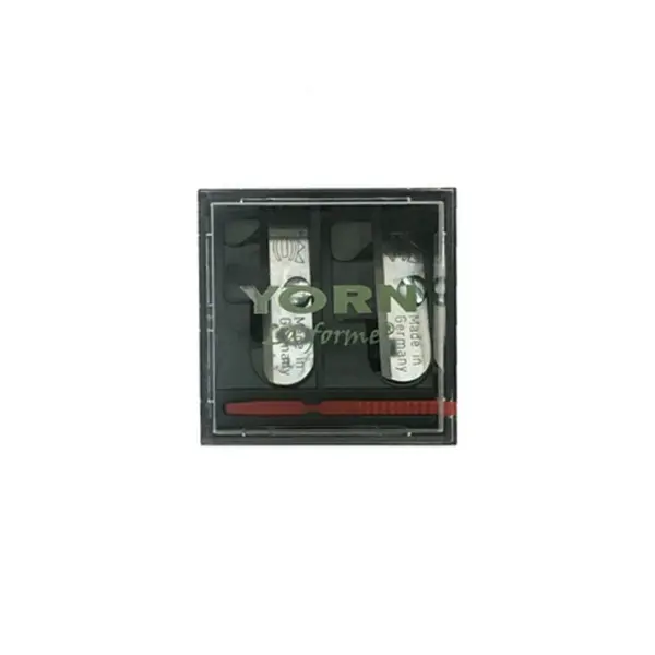 مداد تراش دو قلو آرایشی یورن Yorn Make up Pencil Sharpner - 4