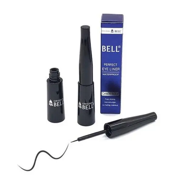 خط چشم مویی پوکه فلزی بل Bell soft brush eyeliner - 4