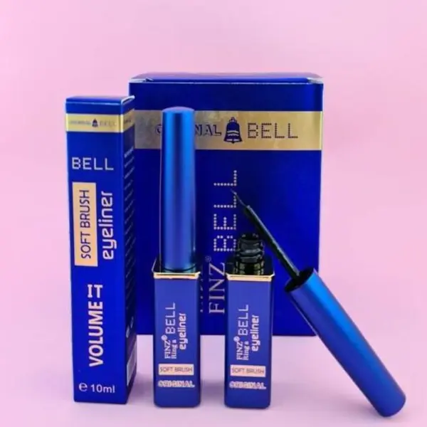 خط چشم مویی پوکه فلزی بل Bell soft brush eyeliner