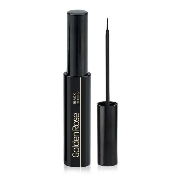 خط چشم مویی مشکی گلدن رز Black Eyeliner حجم 11 میل - 3