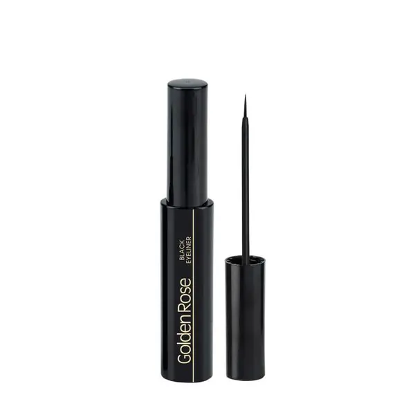 خط چشم مویی مشکی گلدن رز Black Eyeliner حجم 11 میل - 2