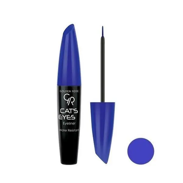 خط چشم گلدن رز مدل cats eyes - 3