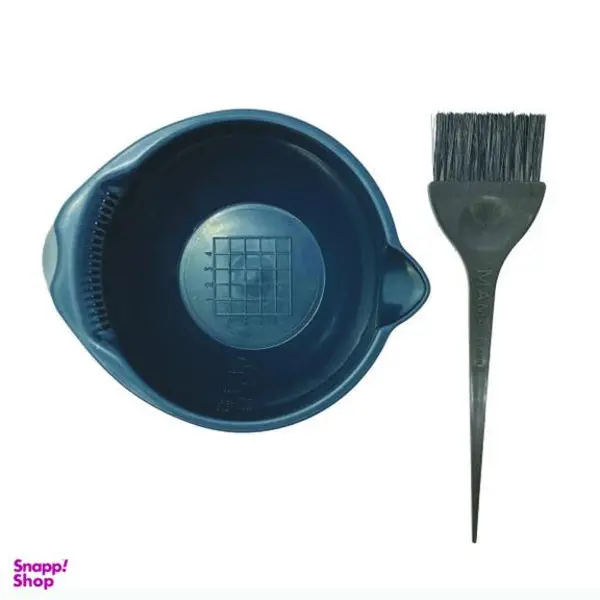 برس رنگ مو مدل E-01 به همراه کاسه رنگ مو مدل F-01 - 4