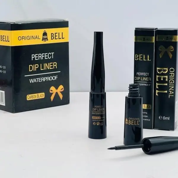 خط چشم ماژیکی بل مشکی eyelinner soft brush bell - 5