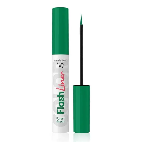 خط چشم رنگی سبز فلش گلدن رز FOREST GREEN-102) - 2