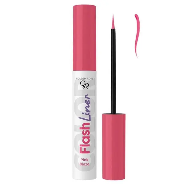 خط چشم رنگی صورتی گلدن رز PINK BLAZE 105 - 4